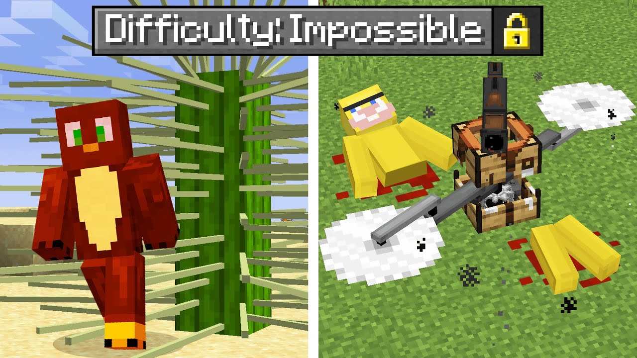 Мы попытались победить невозможный Minecraft..