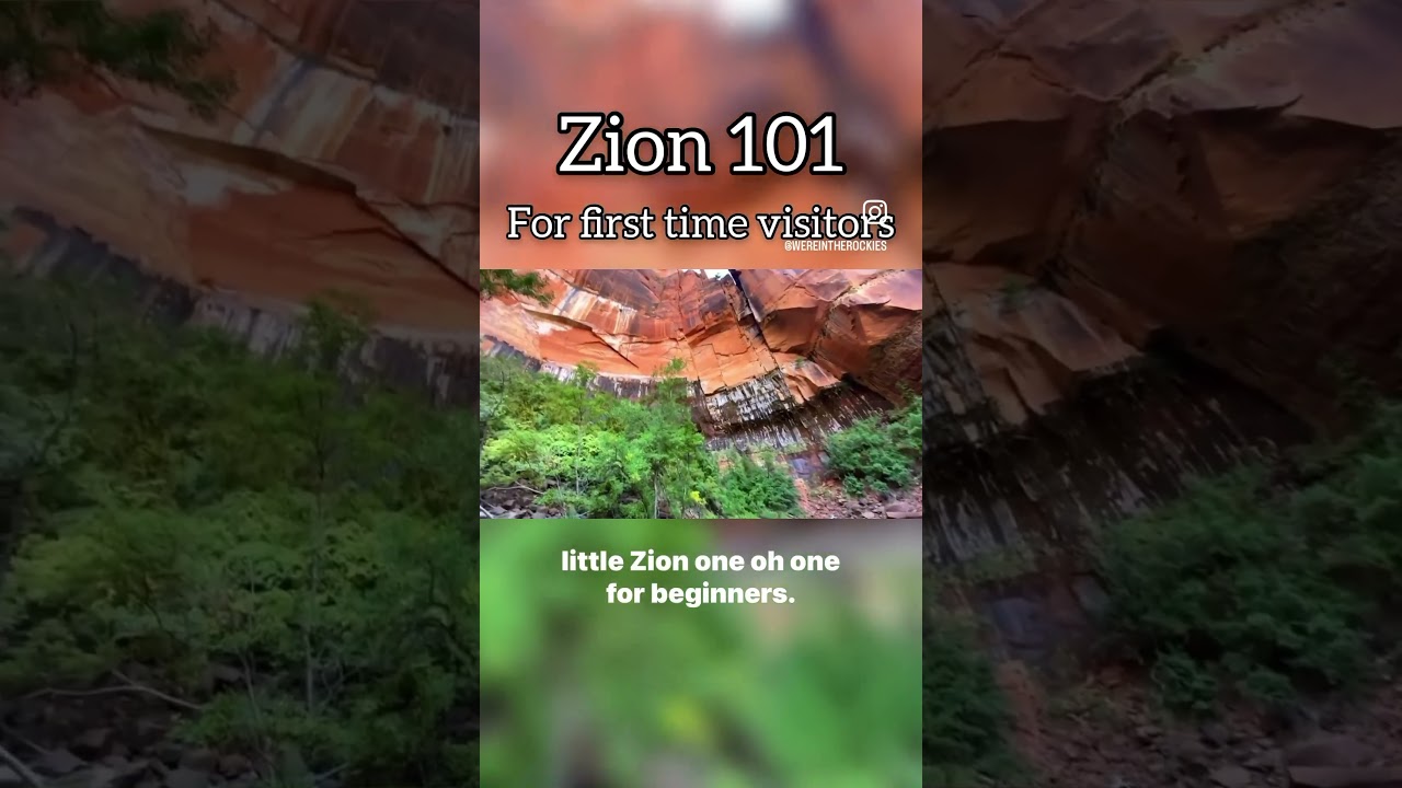 Zion 101 #travel #nationalpark #hiking #zion