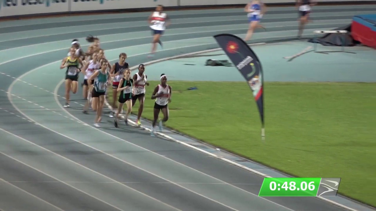Prudence Sekgodiso girls u18 800m 2:03!!!