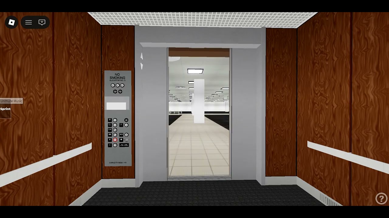 Modded Dover Hydraulic Elevator at JCPenney Westfield St. Clair Center