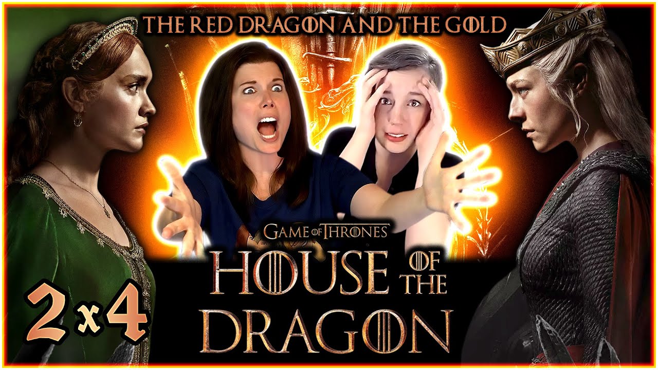OH WE CRIED!! 👑🔥 REACTIONS to HOUSE OF THE DRAGON 2x4 