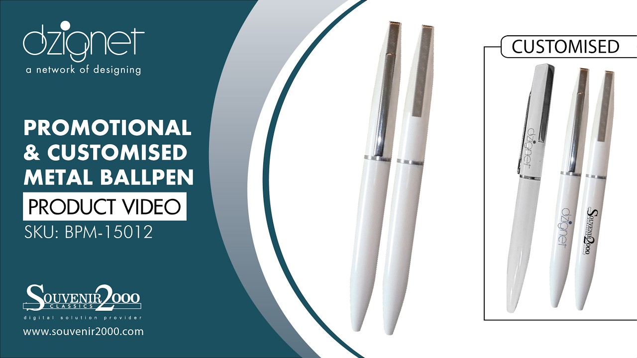 Customized Promotional Metallic Ballpoint Pen (BPM-15012)