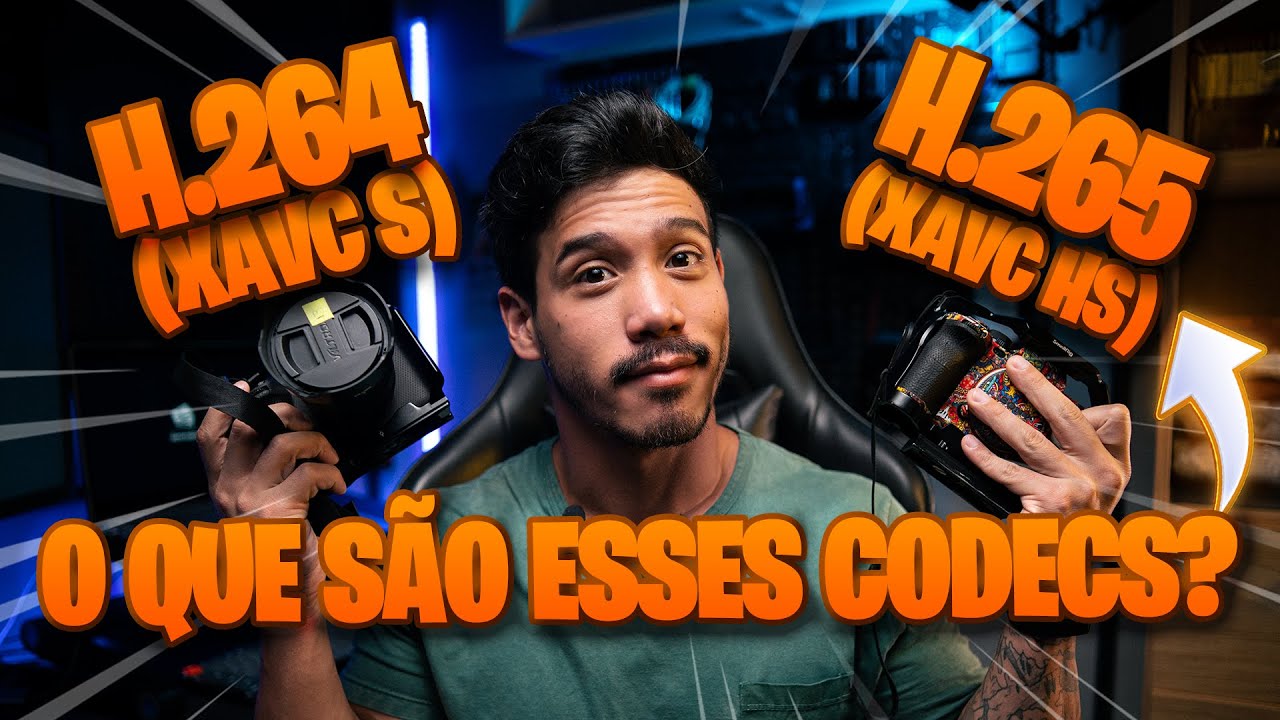 Filmar em H.265 ou H.264 na Sony A7IV