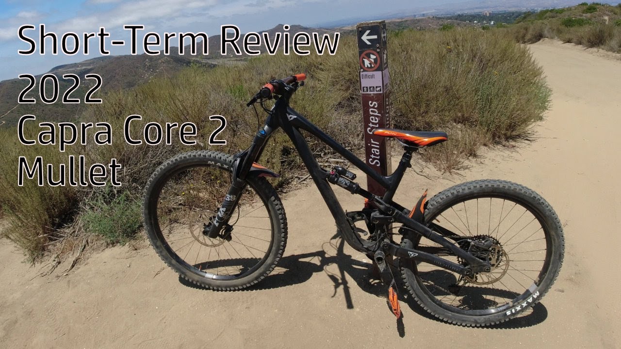 Short Term Review of the 2022 YT Capra Core 2 Mullet | Trail Test