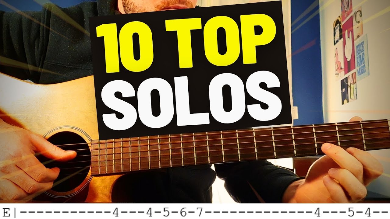 Aprenda a tocar - 10 TOP SOLOS DE TODOS OS TEMPOS |  do Sertanejo