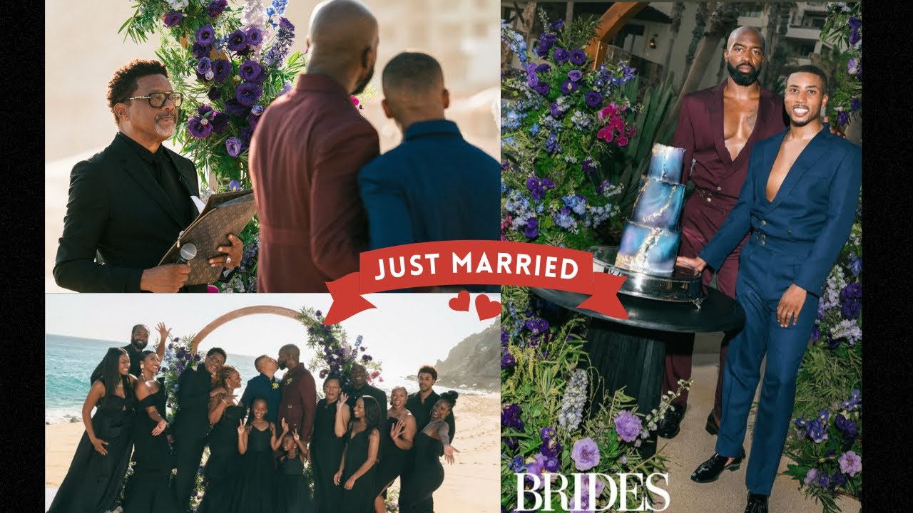 Greg Mathis Jr. & Elliott Cooper&rsquo;s Romantic Cabo Wedding Officiated By Judge Greg Mathis Sr. ✨