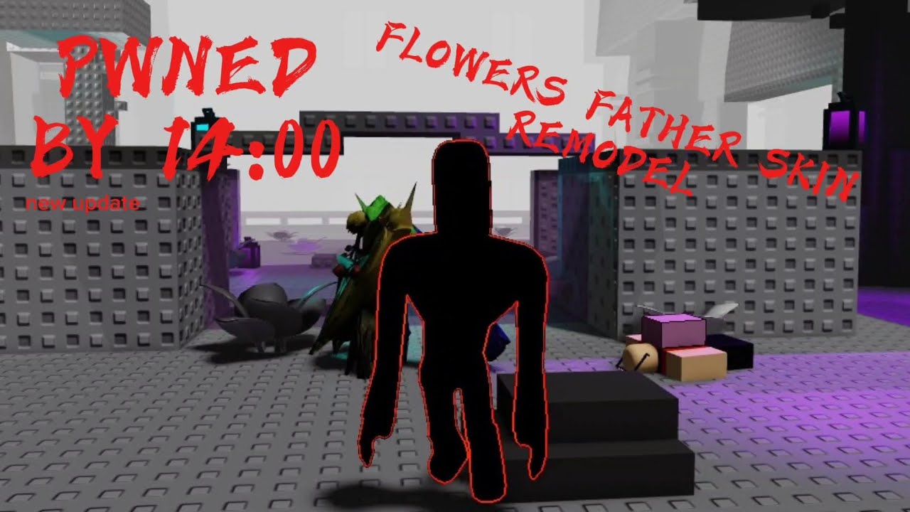 WINNING WITH THE UPDATED FLOWERS FATHER SKIN! | PWNed by 14:00 (HALLOWEEN UPDATE)
