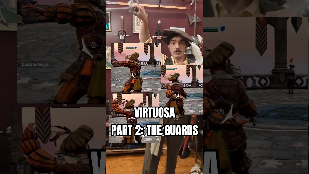 For Honor's Virtuosa - Part 2: The Guards - A Historical Fencer's Impressions