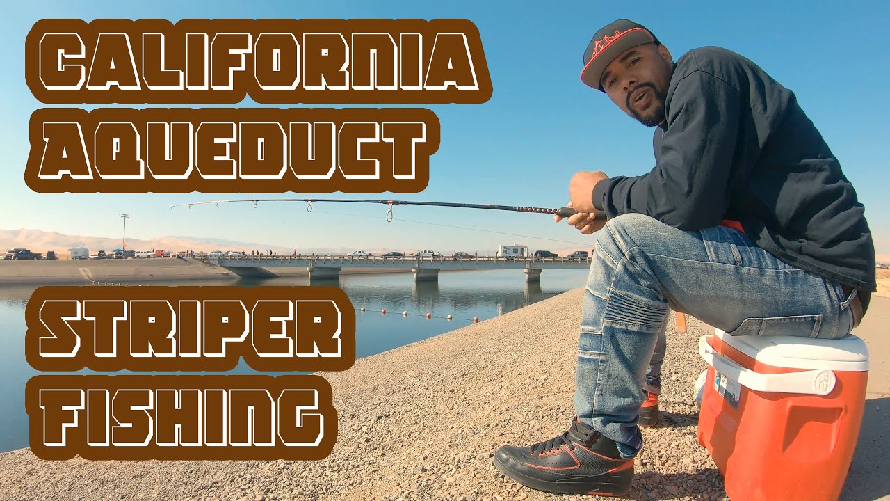California Aqueduct Striper Fishing | ITGETSREEL Episode 32