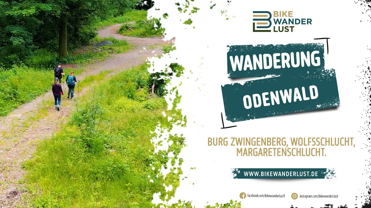 Burg Zwingenberg, Wolfsschlucht und Margaretenschlucht – eine Wanderung im Odenwald
