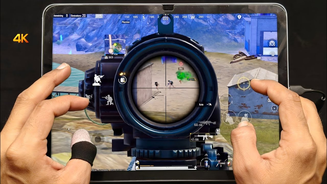 iPad 11th generation gameplay test 🔥 BGMI HANDCAM / sensitivity settings ❤️