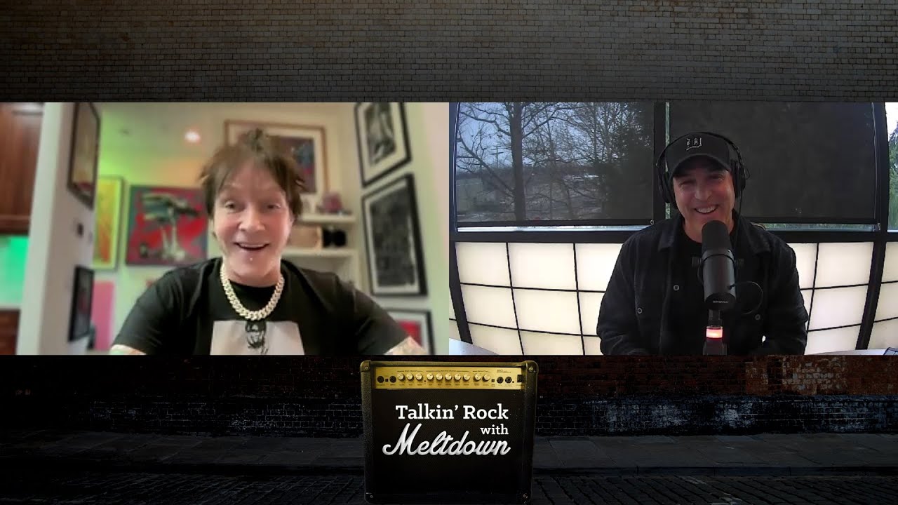 Billy Morrison Talks Ozzy, Vinyl, and the Rock & Roll Grind | Talkin' Rock with Meltdown