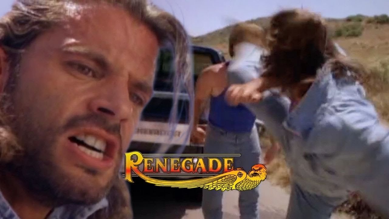 Reno Raines Epic Kick Fight Saves Judge from Hulking Assassin | Renegade S01E03