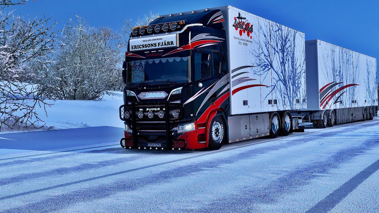 Scania NG 660 \8/ | Ericsson Fjärr / Roger Jonsson | Ets2 1.46 | Promods