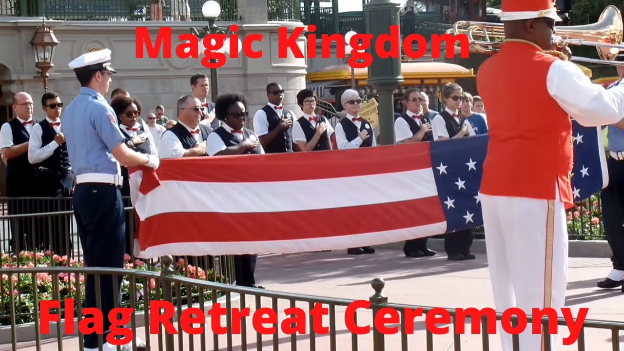 Magic Kingdom - Flag Retreat Ceremony