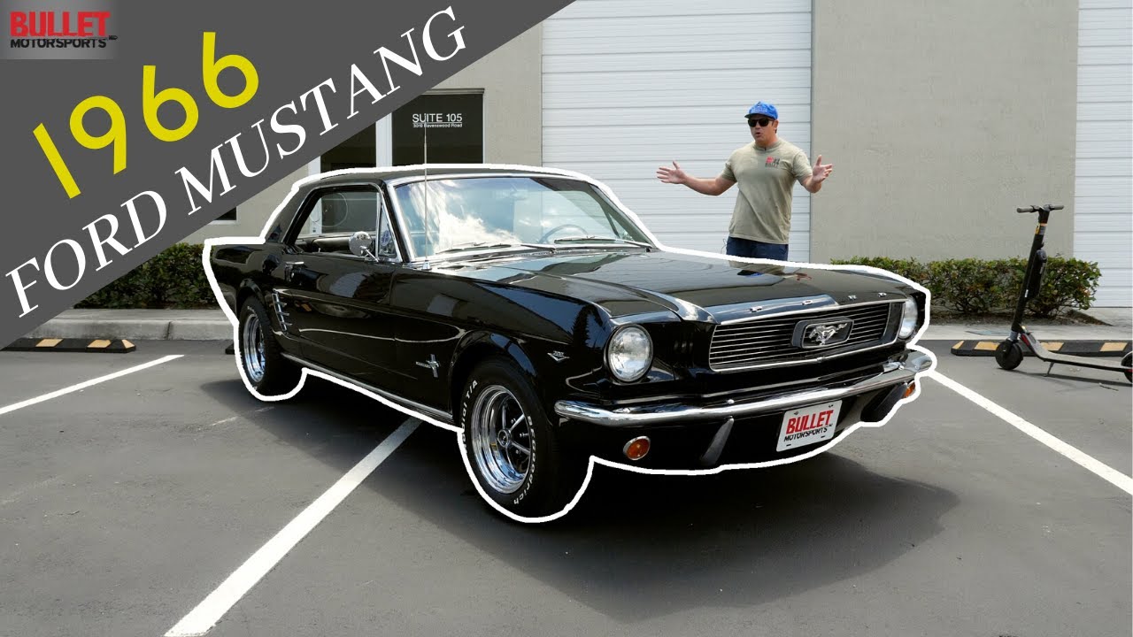 Золотая эра маслкаров с этим безупречным Mustang 1966 года [4k] | СЕРИЯ ОБЗОРОВ
