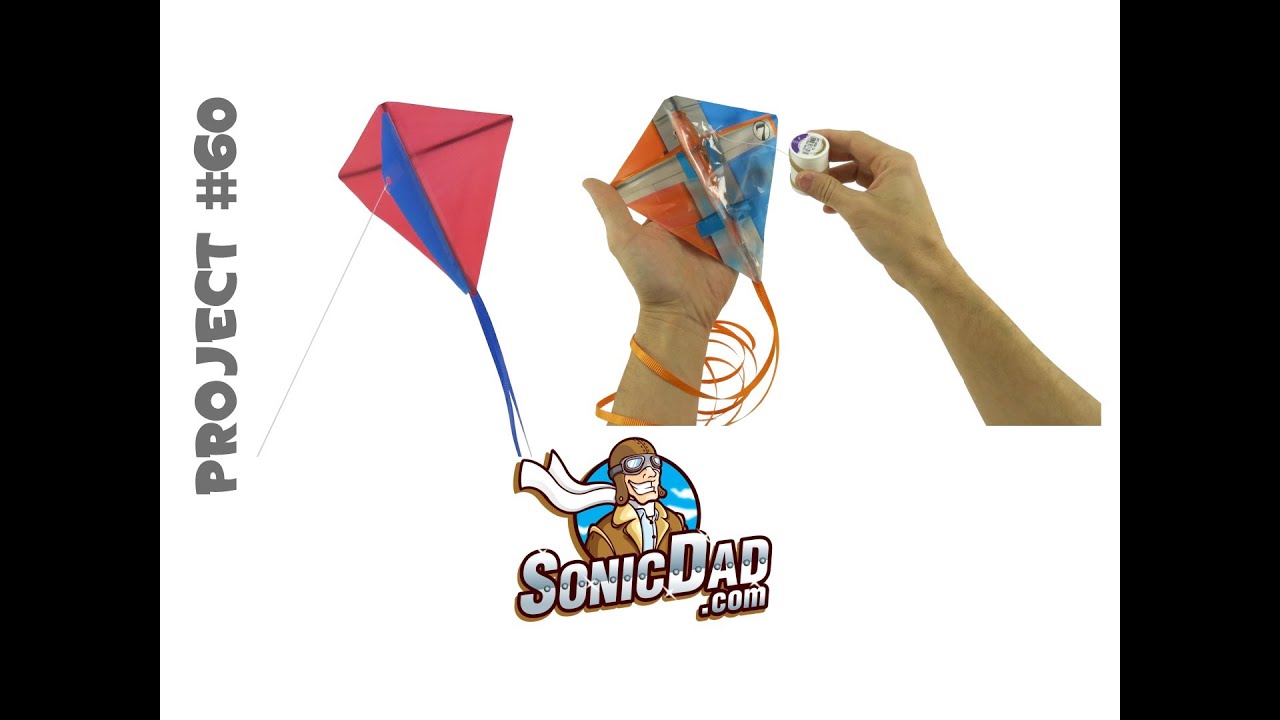 The Sonic Micro Kite: SonicDad Project #60