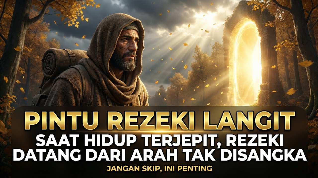 PINTU REZEKI LANGIT ✨ Saat Hidup Terjepit Masalah… Rezeki Justru Datang Dari Arah Ini