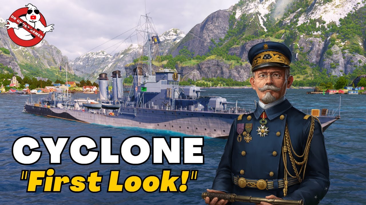 First Look! - CYCLONE || World of Warships: Legends