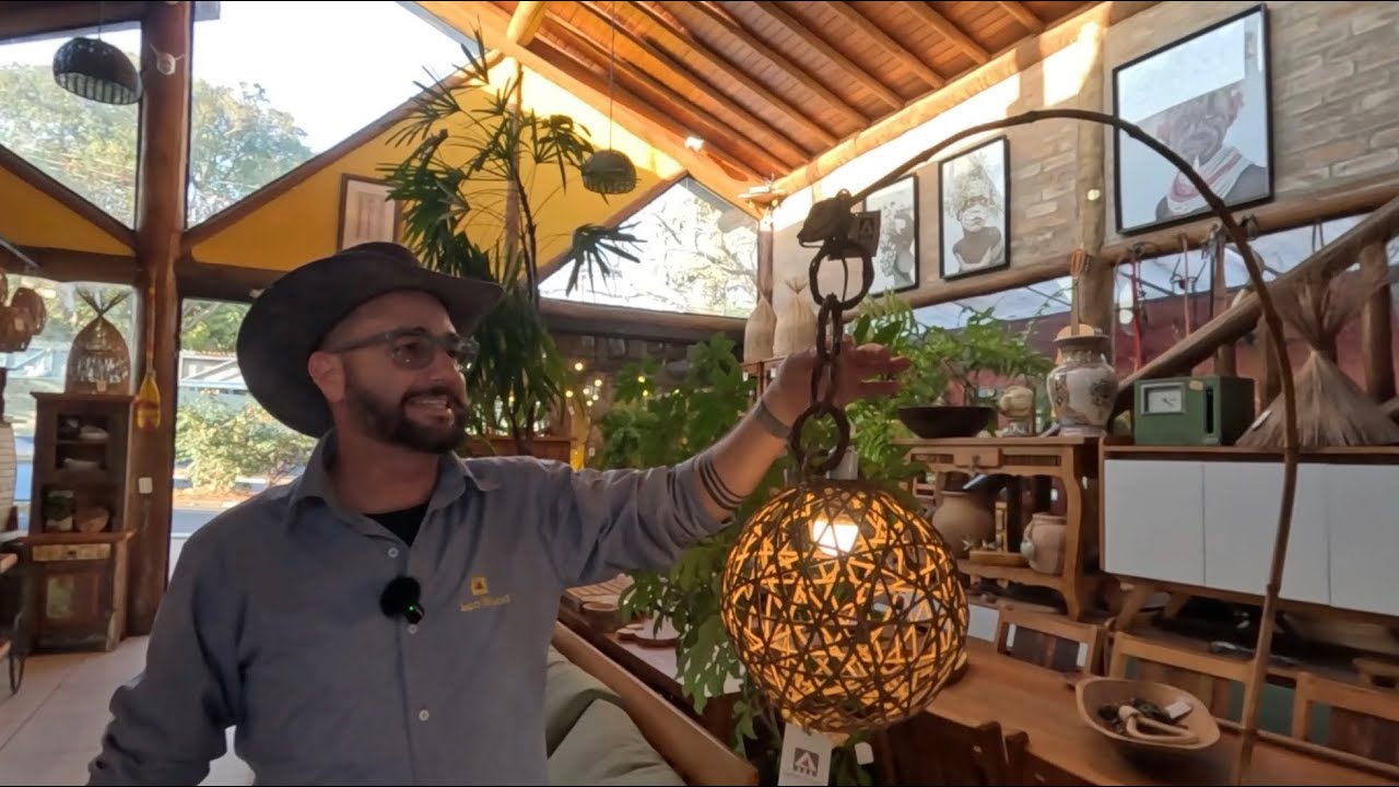 Luminárias naturais feitas à mão | Tour pelo Celeiro Mineiro 🌿