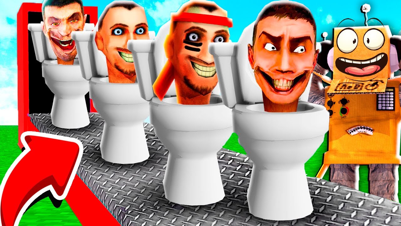 ПОСТРОИЛ САМЫЙ КРУТОЙ В МИРЕ SKIBIDI TYCOON! НУБ И ПРО ВИДЕО ROBLOX