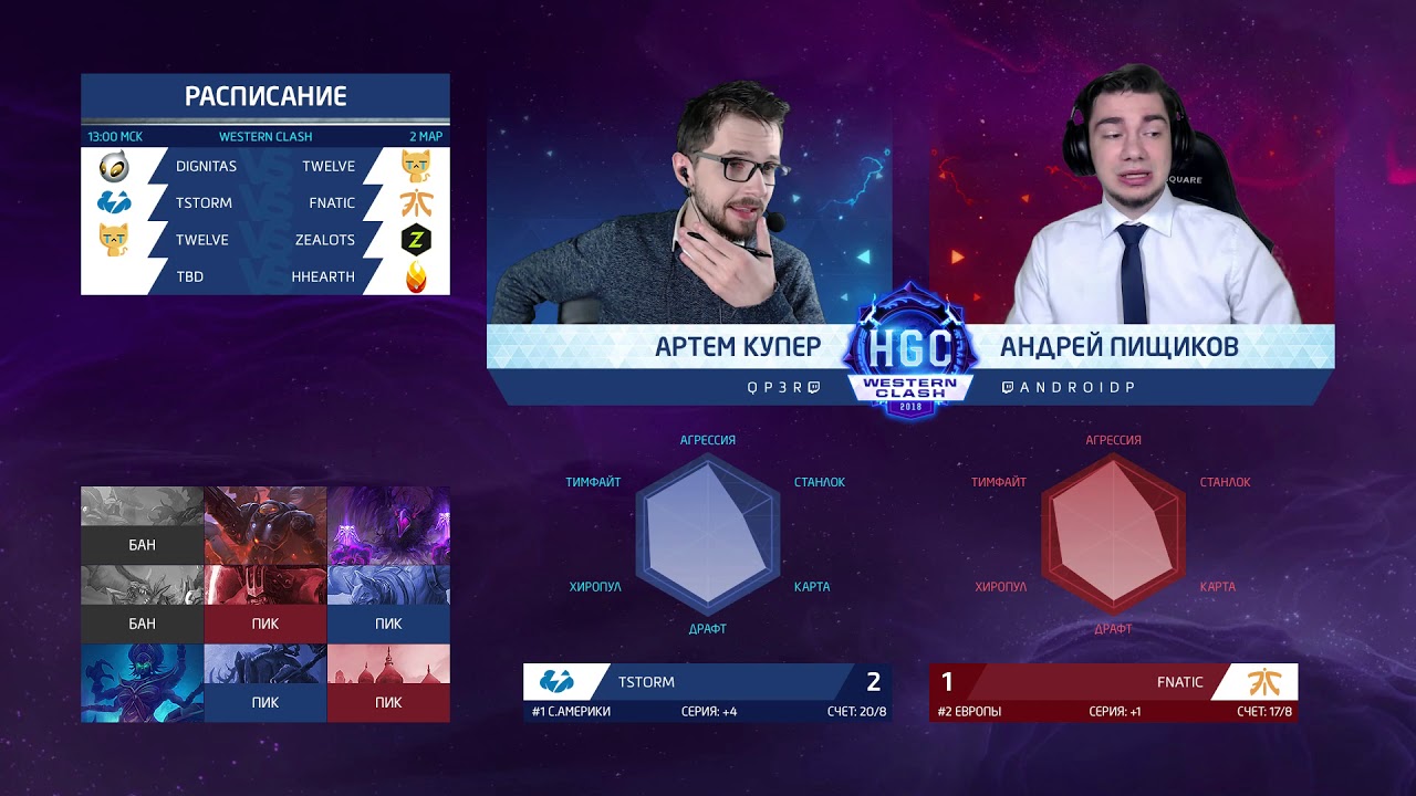 HGC Western Clash &ndash; Tempo Storm против Fnatic (Игра 5)