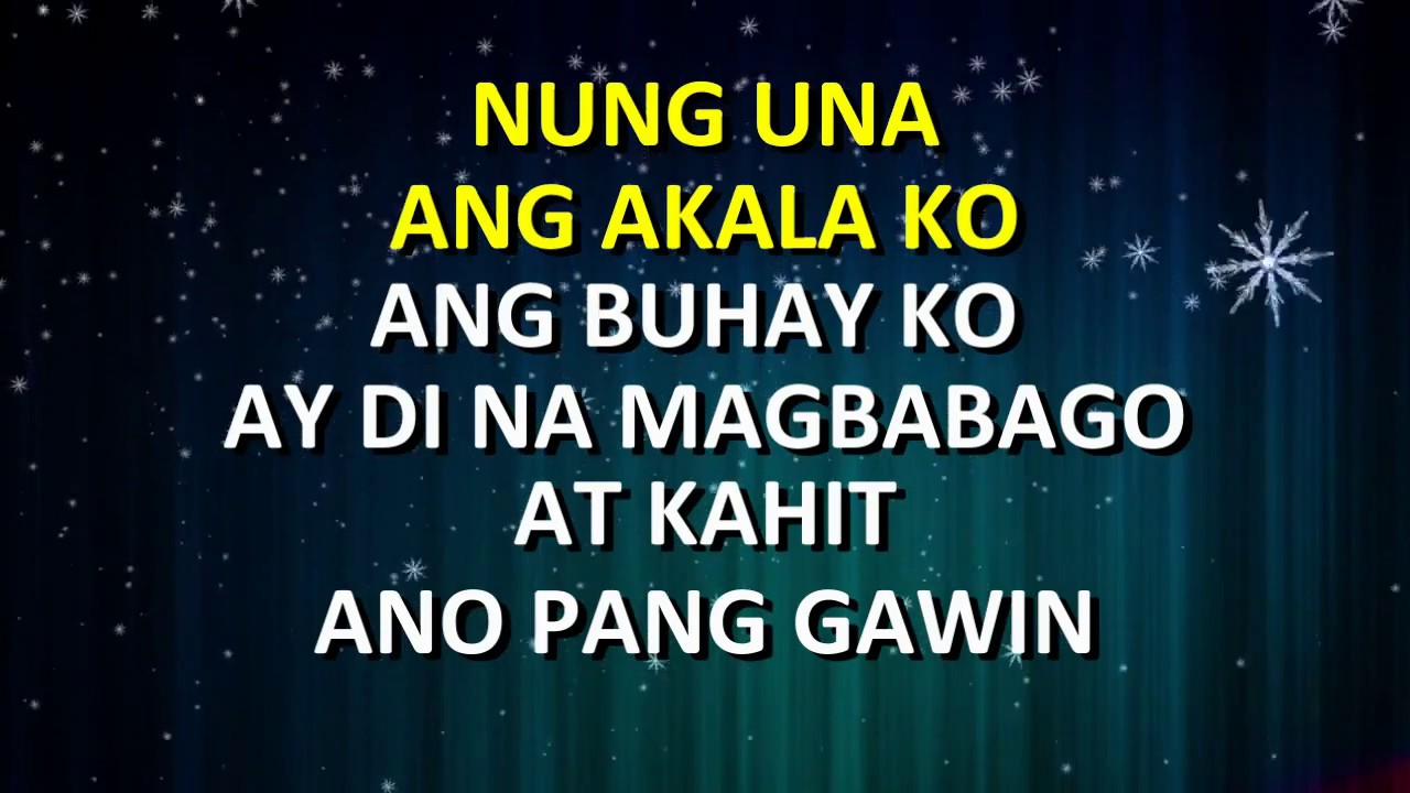Ako'y Binago Niya (Karaoke Version) Papuri Singers