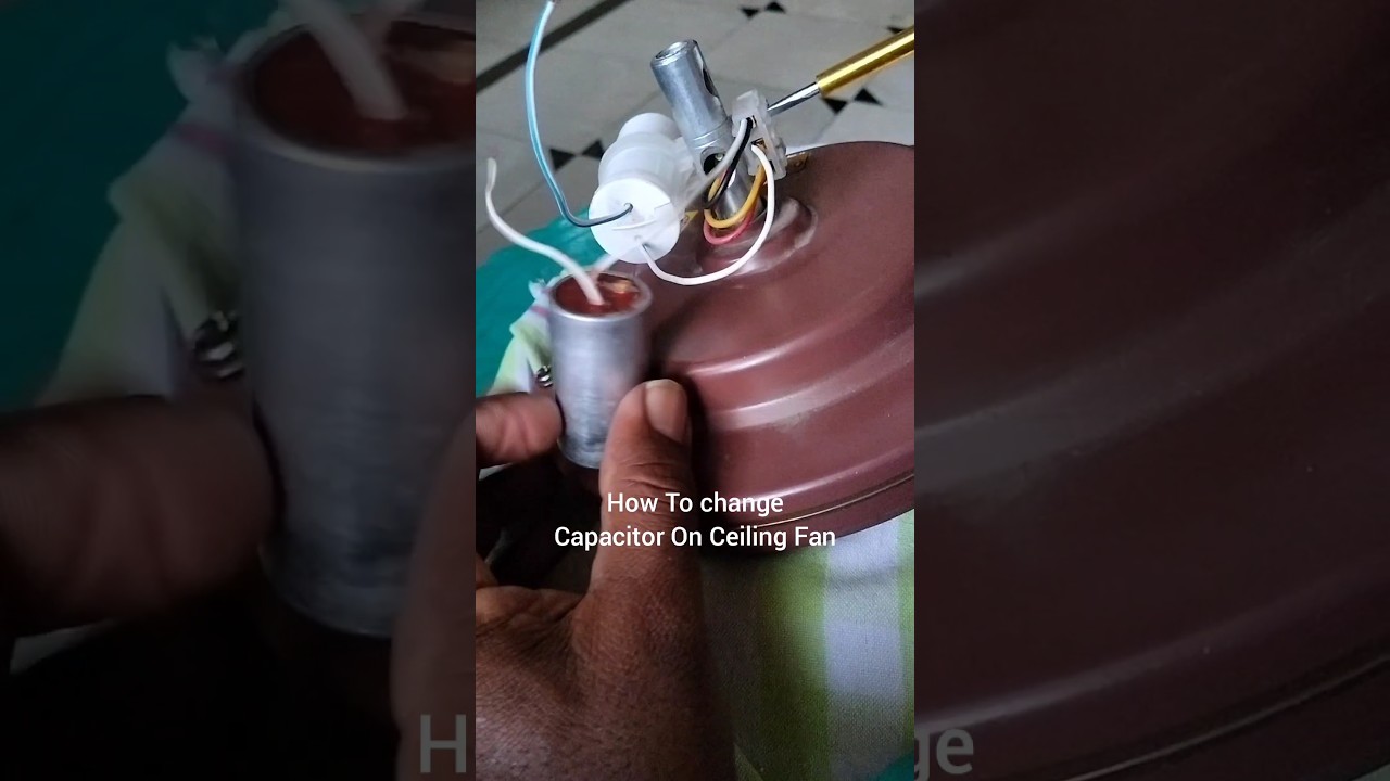 #How To Change Capacitor On Ceiling Fan #shorts