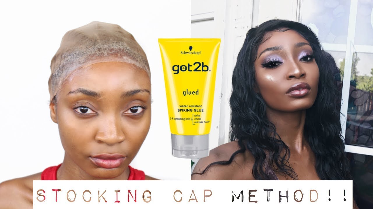 STOCKING CAP METHOD ON A LACEFRONTAL WIG | EASY INSTALL
