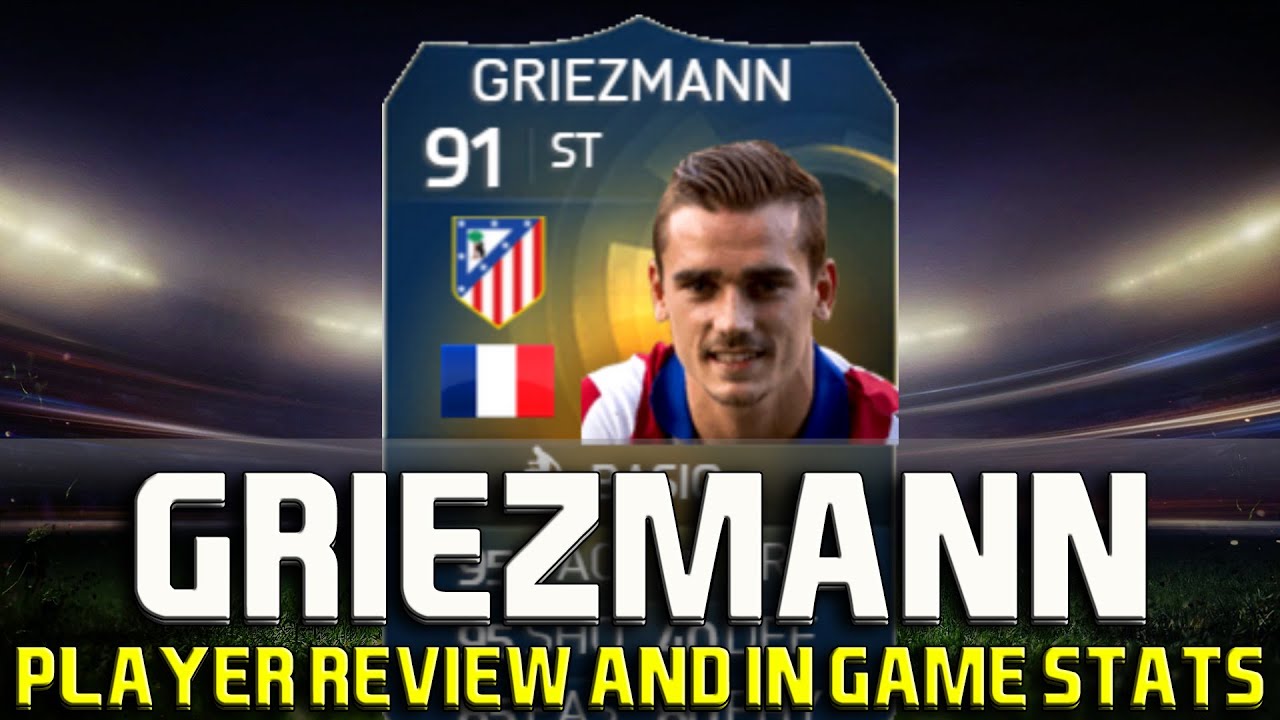 Обзор игрока Fifa 15 TOTS Griezmann со статистикой в ​​игре и основными моментами! 93 рейтинга TOTS!