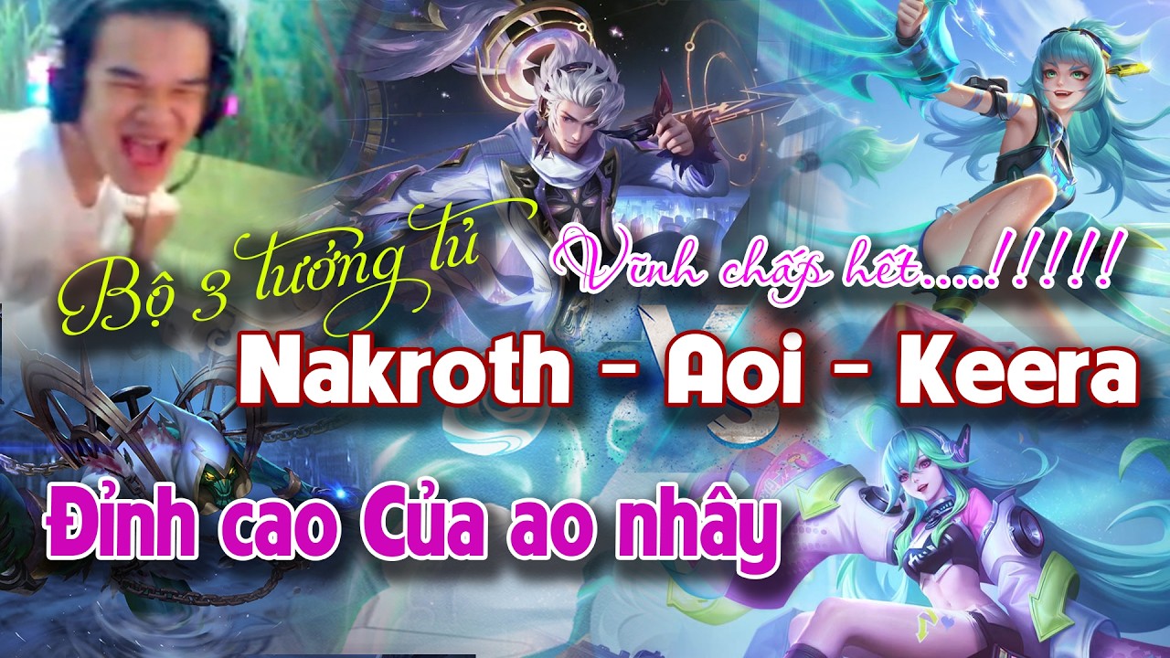 Vĩnh Đất Với Top 3 tướng Tủ có kĩ năng Ao Nhân Bậc Nhất Liên Quân Trên Rank Thách Đấu