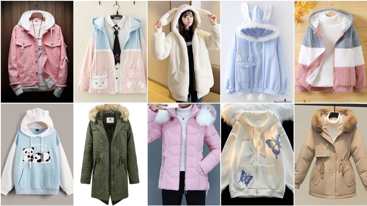 50+ Different Types of Winter Jacket Design For Women/Girls | Letest girls jacket collection