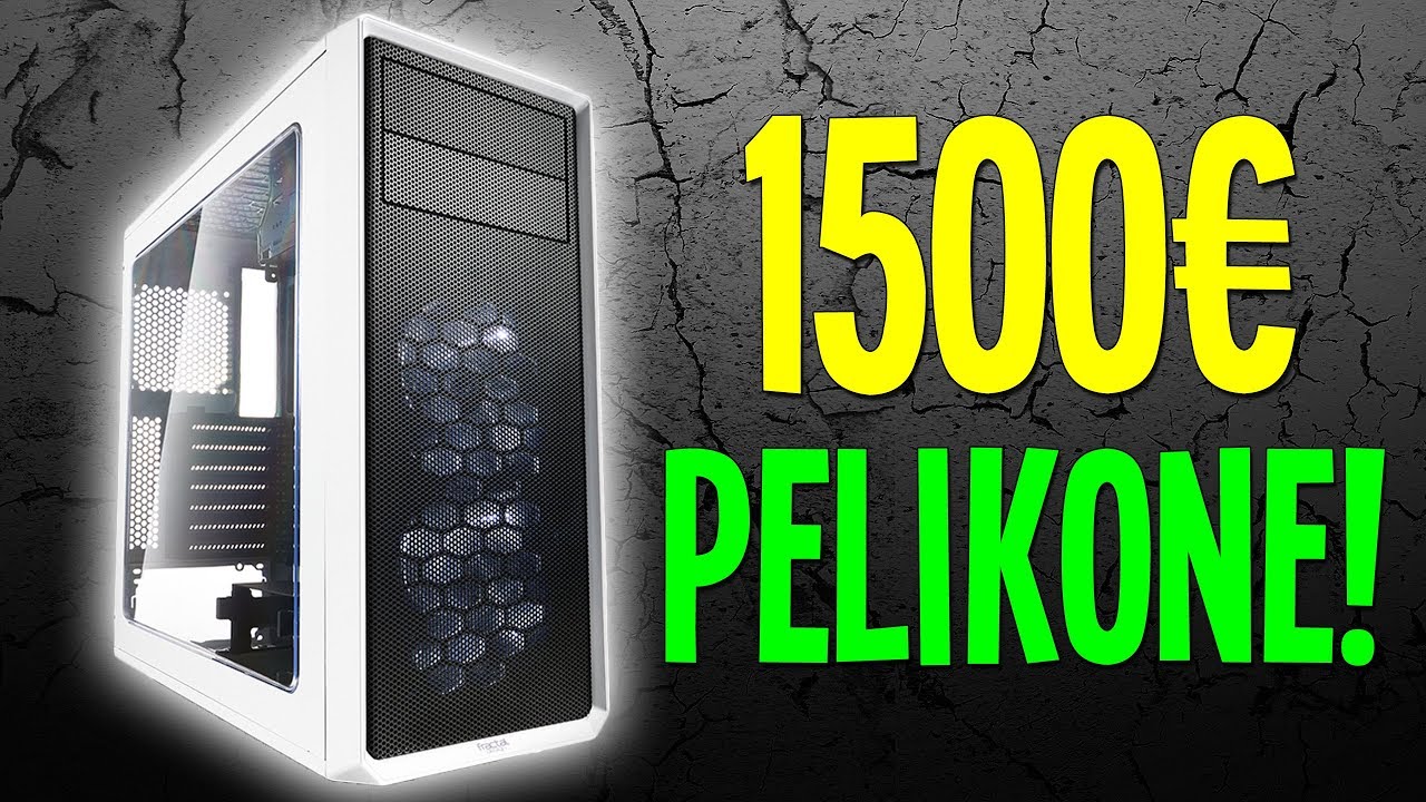 1500&euro; PELIKONE! - (Toukokuu 2018) - Kasattava tietokonepaketti