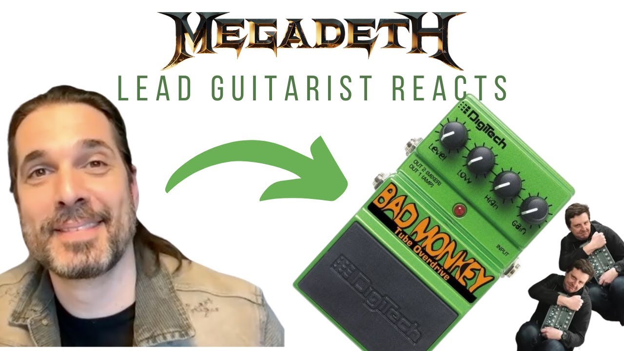 MEGADETH guitarist KIKO LOUREIRO reacts to the BAD MONKEY