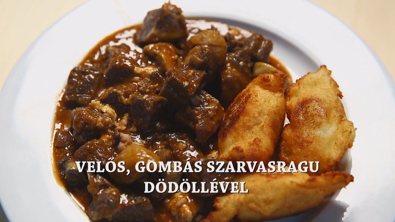 M5 TV – Gasztro percek - Velős, gombás szarvasragu dödöllével – 2021/17. adás – 2021.04.24.
