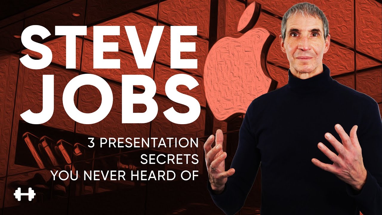 Steve Jobs'  3 presentation secrets you never heard of