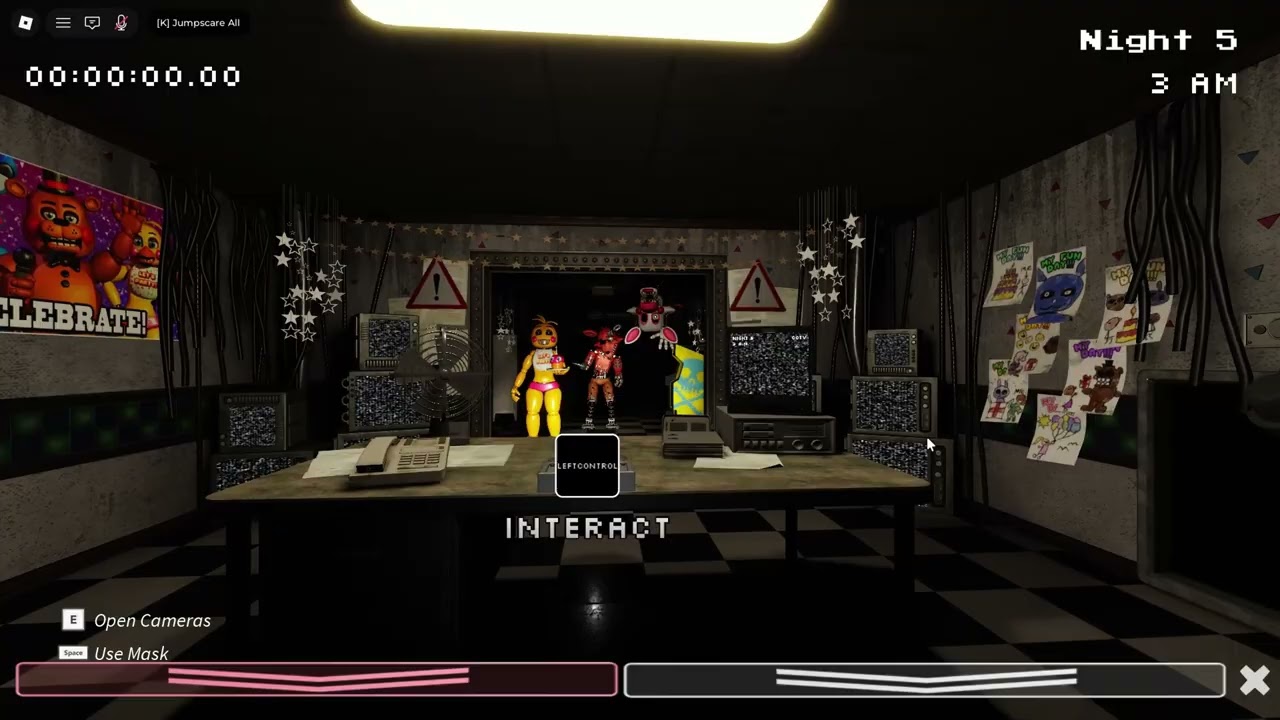 Fnaf co-op fnaf 2 night 5