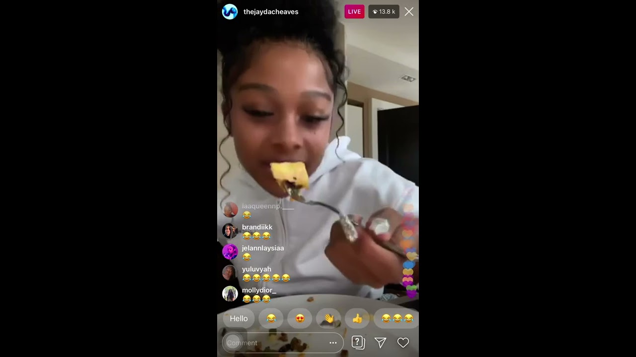 Jayda Cheaves @thejaydacheaves Instagram Live (8/11/20)