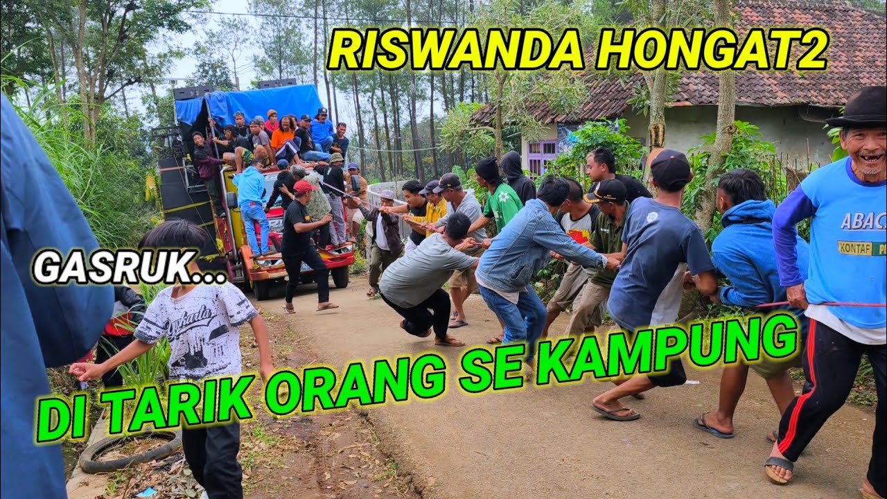 Suasana Terkini,Men3gangkan, Riswanda Hongat², + Gasruk,Sampai Di Tarik Orang Se Kampung