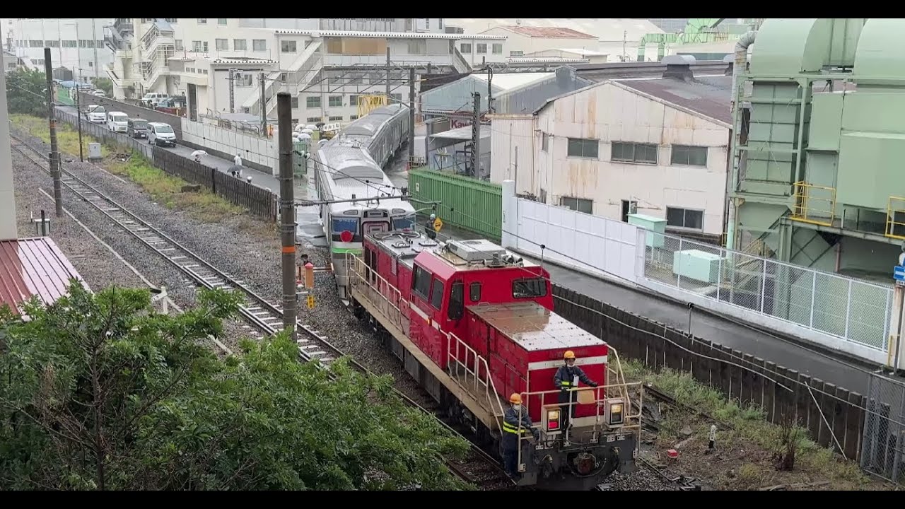 2025 06 10　 733系4000番台6両  川車兵庫工場を出場
