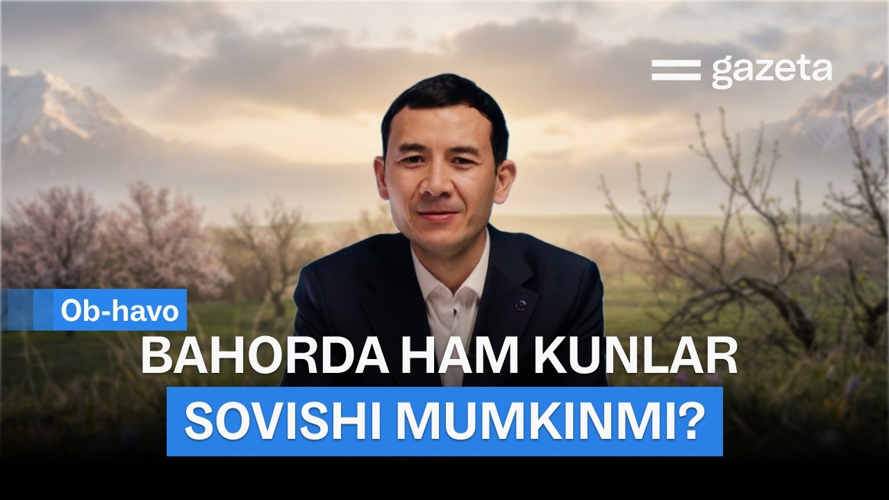 Bahor ob-havosi qanday bo‘ladi? Martniki-chi? | GAZETA