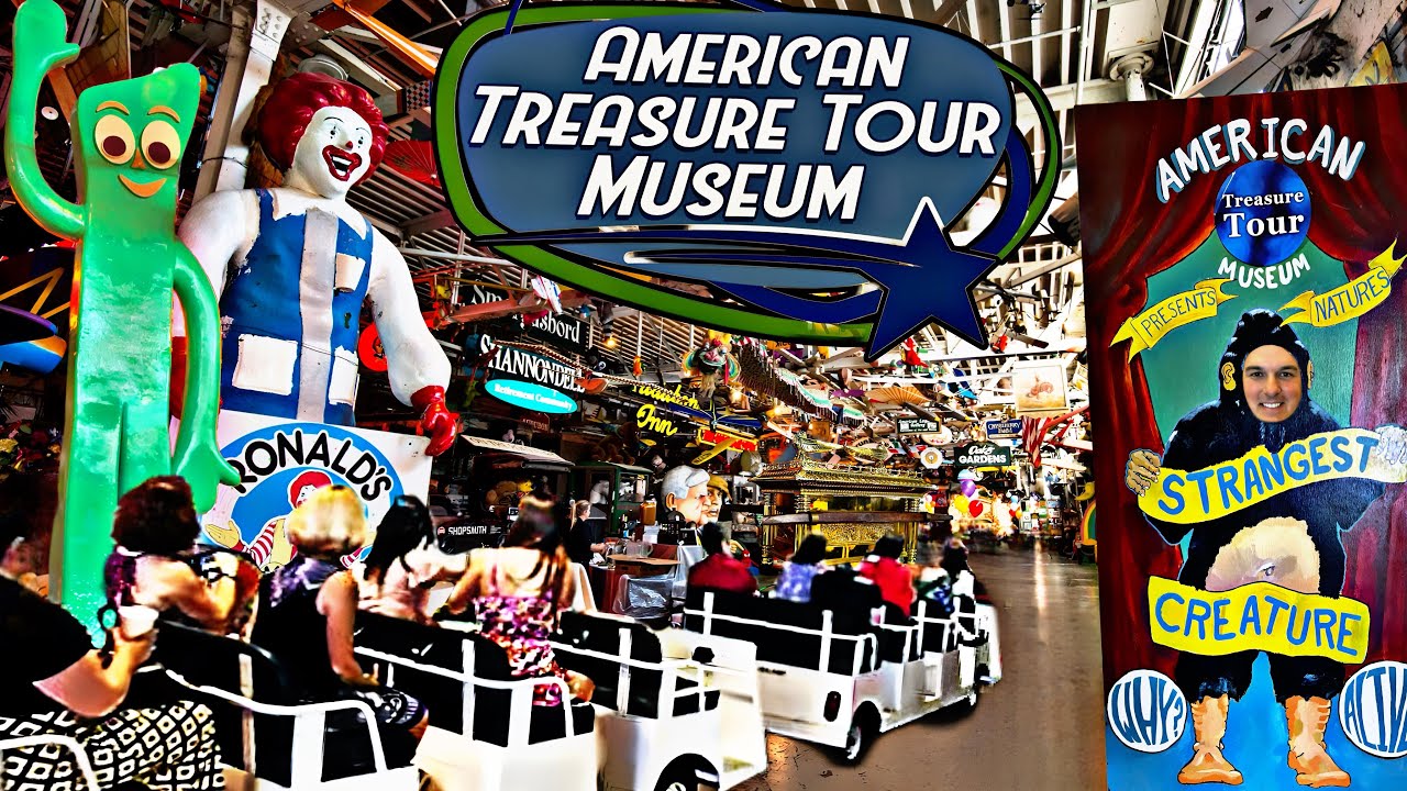World’s LARGEST Craziest Collection American Treasure Tour Museum