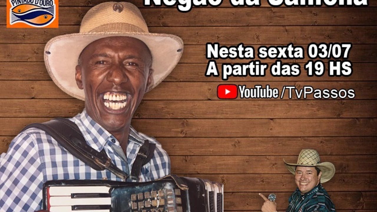SEXTOU COM NEGÃO DA SANFONA! A LIVE! #fiqueemcasaecantecomigo #negãodasanfona