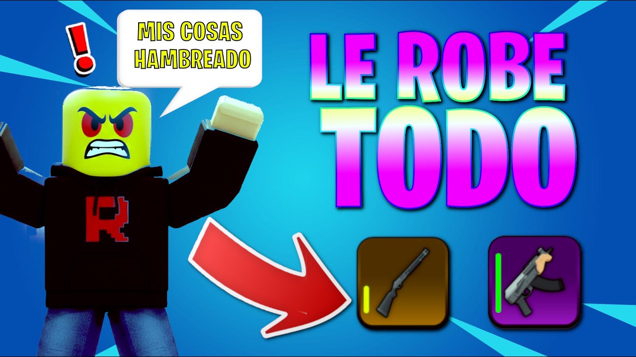 ME VOLVÍ UN HAMBREADO Y LE ROBÉ LA REMINGTON LEGENDARIA 💀🔥 | BlockSpin