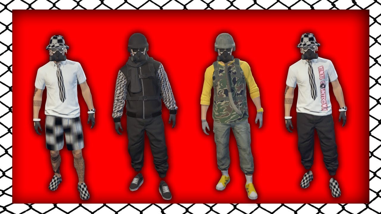 GTA V 4 TRAJES MODDER COM APENAS 1 GLITCH [PASSO A PASSO]