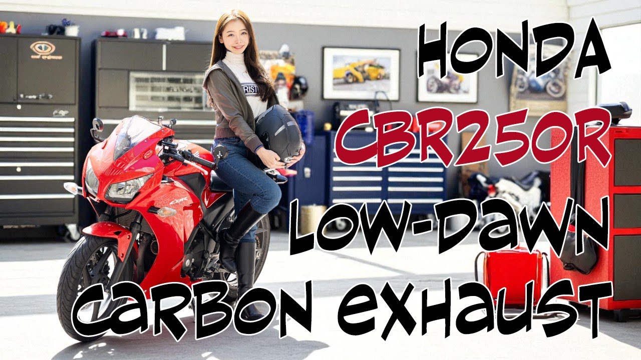 HONDA CBR250Rのマフラーが重すぎてびっくりした