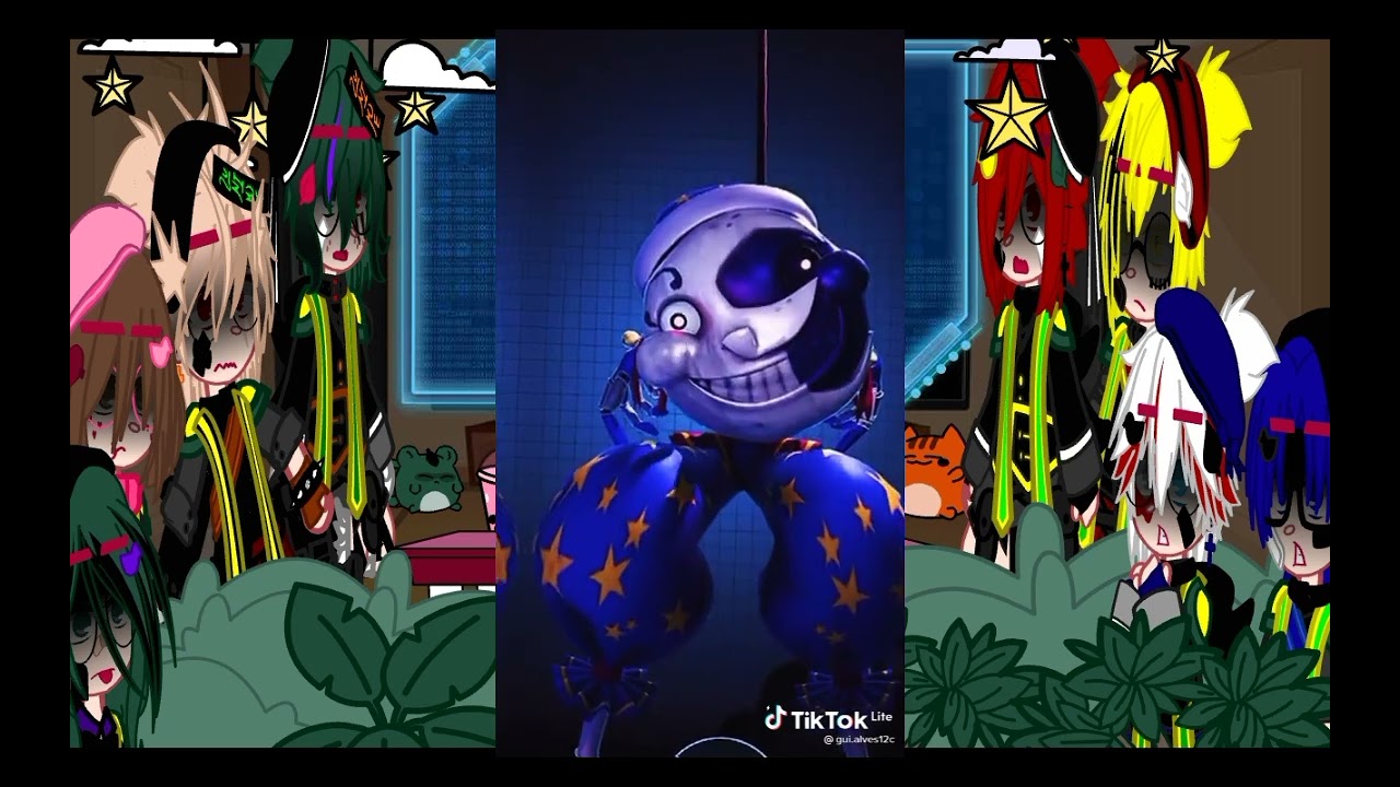 bnha react to FNAF TikToks pt1