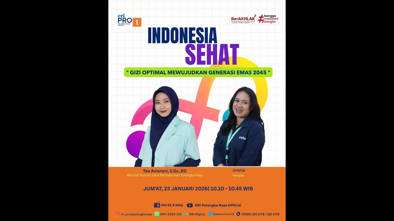 INDONESIA SEHAT - JUM`AT 23 JANUARI 2026