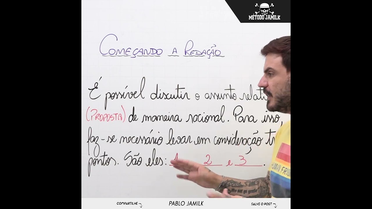 Como come&ccedil;ar uma reda&ccedil;&atilde;o?