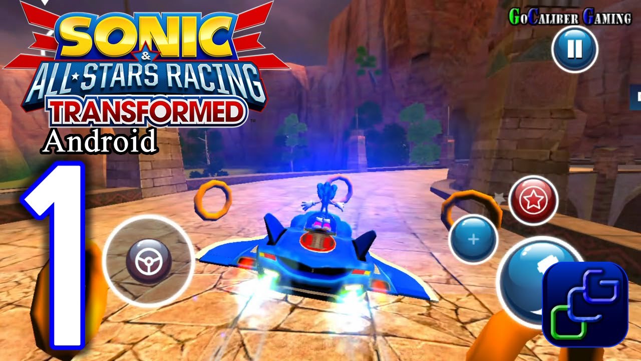 Sonic All Star Racing Transformed Android Walkthrough - Gameplay Part 1 - World Tour